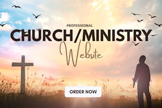 design author website church website christian ministry and donation website