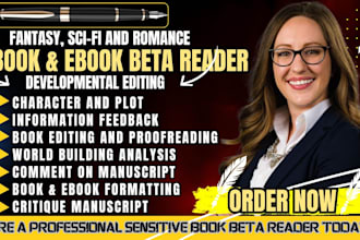 beta read short stories, novel, fantasy, sci fi, romance, memoir or mystery book