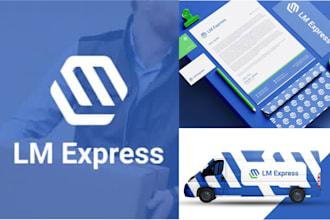 design business logo and corporate visual identity package