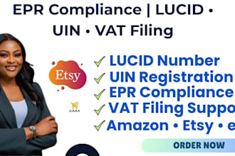 handle lucid number uin registration and vat filing for eu sellers