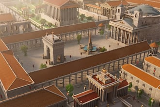 3d environment low poly 3d assets terrain levels lanscape terrace design blender