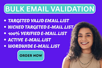 do bulk email verification, validation and email list cleaning fresh leads