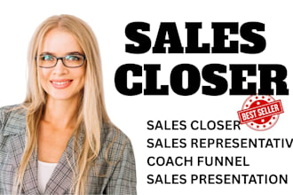 sales representative sales agent salesperson sales closer sales leads closer