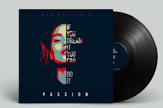 professionally design your album cover art or music artwork