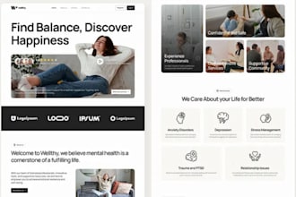life coaching website design, spiritual, therapy, wellness, career coach website