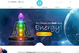 build squarespace holistic spiritual website astrology website tarot reading