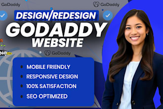 design godaddy website, redesign godaddy website, godaddy ecommerce, godaddy seo