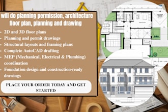 do planning permission, architecture floor plan, planning and drawing