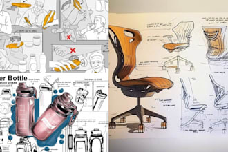 draw product illustration, instruction manual, step by step, user manual