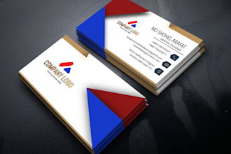 create luxury and modern business card design