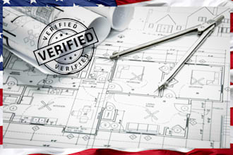 be a structural engineering, usa pe stamp, mep plan, city permit