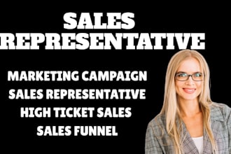 b2b sales representative sales closer sales agent telemarketing sales leads