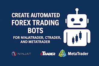 create automated forex trading bots for ninjatrader, ctrader, and metatrader