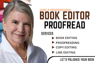 do book editing, manuscript review, proofreading, novel, line, fiction service