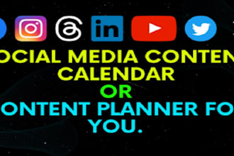 grow your twitch, telegram, and facebook with pro marketing content calendar