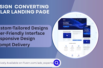 design a boosting conversion rates solar landing page
