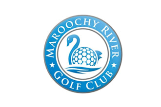 design sustainability river golf club logo
