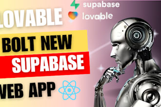 supabase langchain lovable ai dev bolt new mvp react cursor ai vercel v0 web app