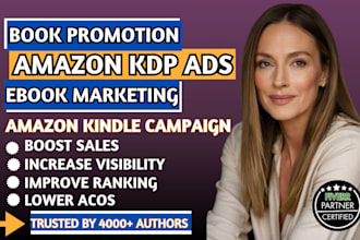 do book promotion and ebook marketing using amazon kdp ads for book publishing