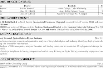 design modern, minimal and professional resumes perfect for your job