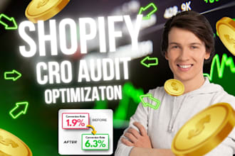 increase your conversion rate of shopify store shopify cro audit shopify store
