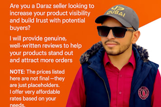 gave reviews on products on your daraz store and daraz reviews