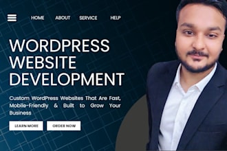 design, redesign, build, rebuild, clone, edit, fix or revamp wordpress website
