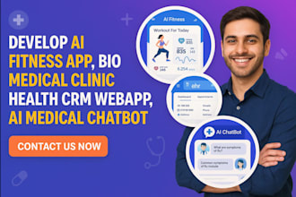 build conversational ai fitness human avatar agent webapp, healthcare ai agent
