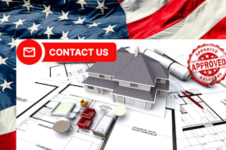 deliver USA certified pe stamp, mep design and site plan