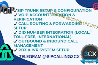 configure did numbers on 3cx twilio telnyx didww and freepbx