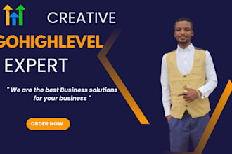 create gohighlevel website, sales funnel, and automation as your ghl expert