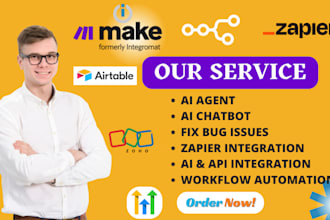 n8n ai agent n8n automation make com n8n workflow make com automation n8n expert