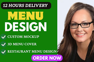restaurant menu food digital board design flyer brochure price list logo poster