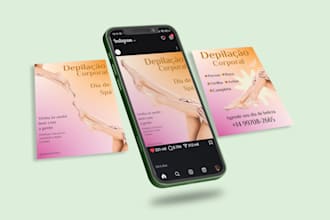 create socia media posts for cheap