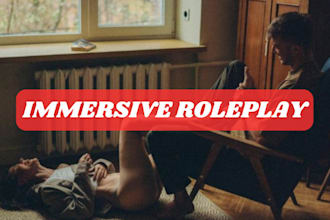 do immersive roleplay with you to satisfy your desires