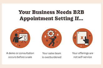 be your b2b cold caller and appointment setter appointment setting