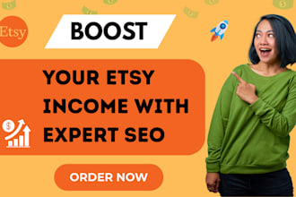 fix your struggling etsy shop with expert SEO and boost your sales