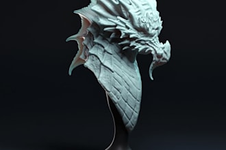 do articulated model toy 3d sculpting action figure zbrush stl files 3d printing