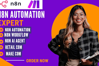 n8n automation n8n ai agent n8n workflow n8n expert vapi retell ai voice agent