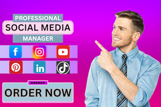 build your online presence with social media manager