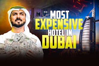 design clickbait attractive youtube thumbnail that can attract viewers