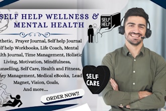 ghostwrite self help wellness mental health ebook guide journal amazon KDP book