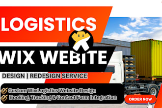 create logistics, freight broker, cargo, transport, courier, shipping website