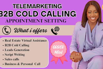 cold calling, telemarketing and lead generation for appointment setting