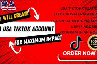 create USA tiktok account, tiktok USA, USA titok account