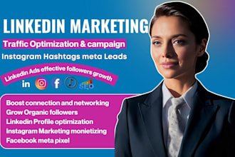 do linkedin sales  paid ads meta leads instagram hashtag google api