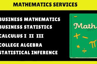 tutor business stats, math, statistical inference, calculus