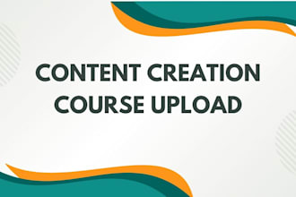 design elearning content and upload it to udemy