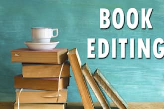 format, proofread, edit and translate your book to any language