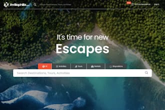 wordpress travel agency agency website tour website travel tourism wix website